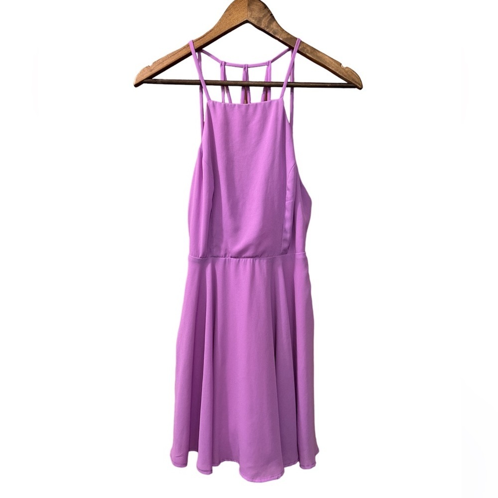 Lulu’s Strappy Together Orchid Purple Dress - Picture 4 of 9